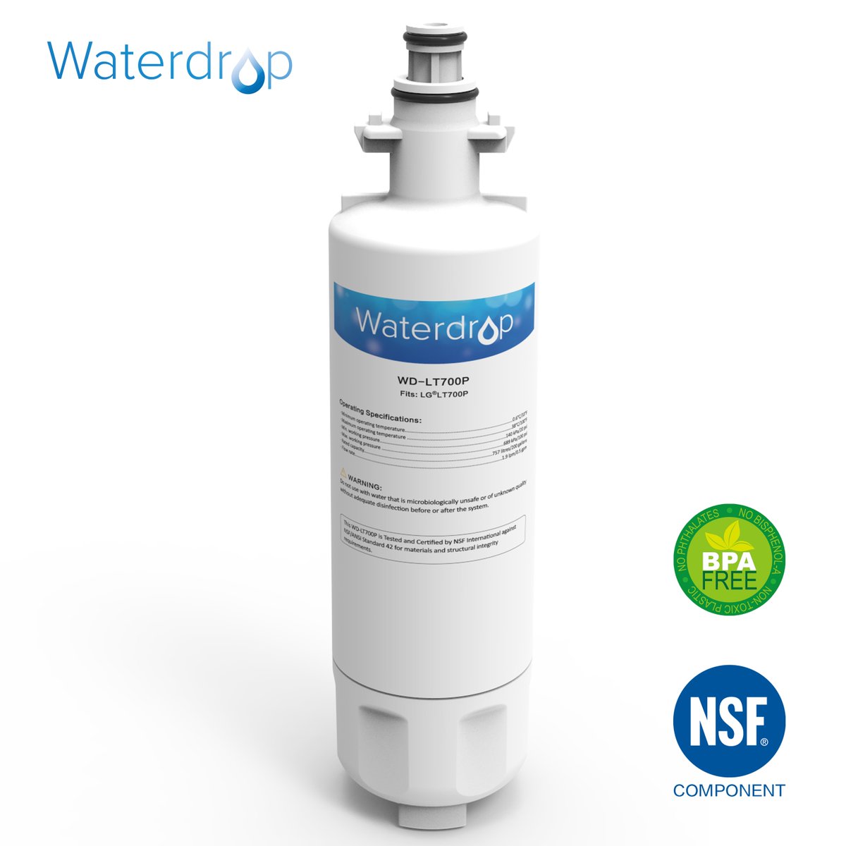WaterDropFilter's tweet photo. Waterdrop Replacement for LG LT700P 46-9690 ADQ36006101 Filter
https://t.co/AGlVVOP0rY https://t.co/hS9U4Z9xWx