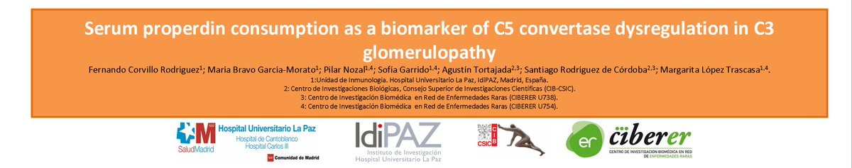CIBERER_U754's tweet photo. Nuestro poster ganador!!! @SEinmunologia @CIBERER #SEI2016 #comomolaelcomplemento https://t.co/1TmvNIVwDu