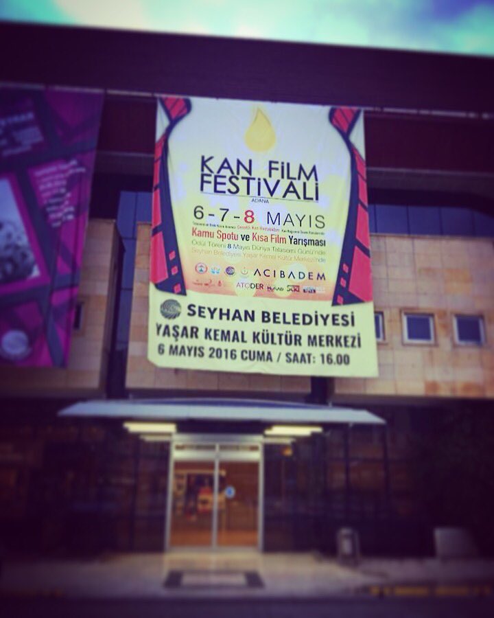 armaganpekkaya's tweet photo. #ATODER ve @TurkKizilayi tarafından gerçekleştirilen @kanfilmfest 'e destek vermenin gururuyla... #Talasemi #OrakH https://t.co/seM9uO5ufS