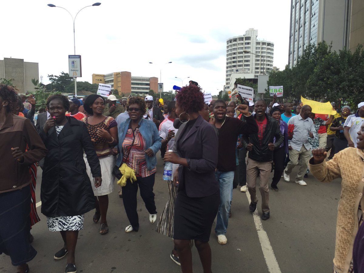 Rnagila's tweet photo. Latest Pics #IEBCProtest https://t.co/dNsterQKFI
