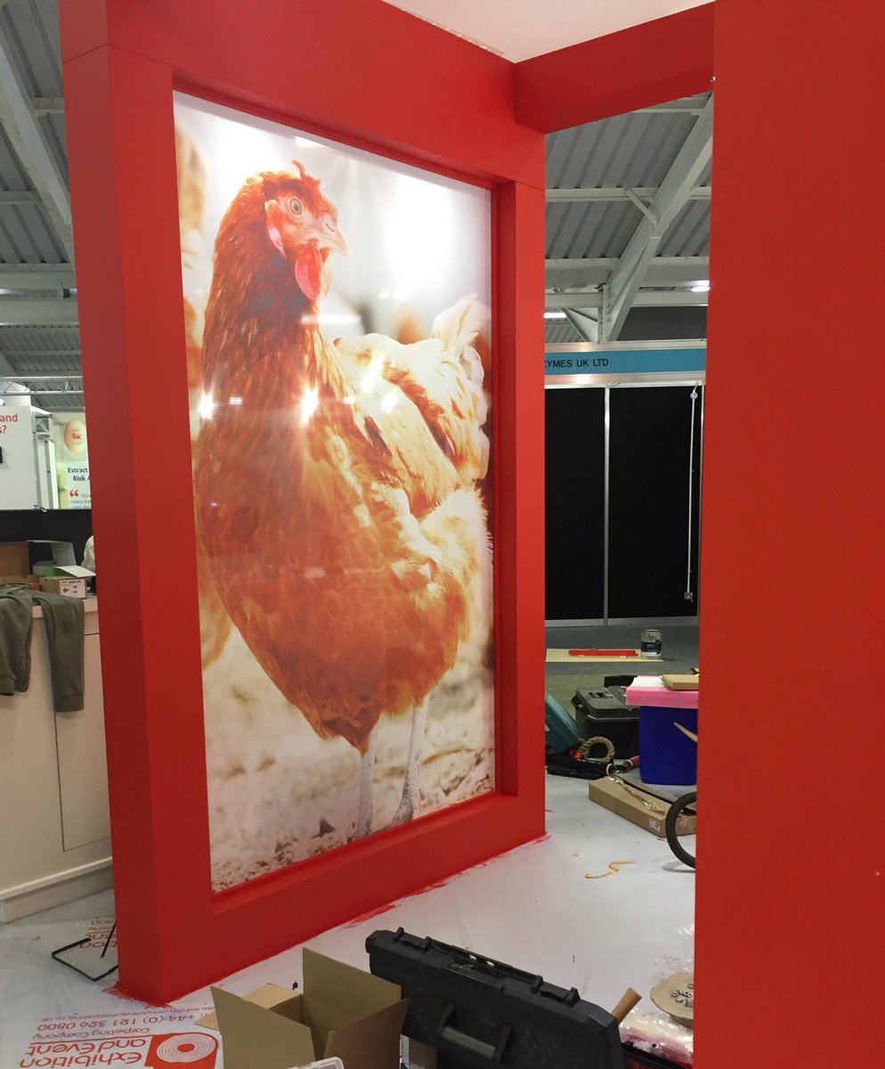 HydorUK's tweet photo. We're at Stoneleigh Park today - busy setting up for the @PigPoultry Fair tomorrow! #PigPoultry https://t.co/Nc0Bs5Q2nf