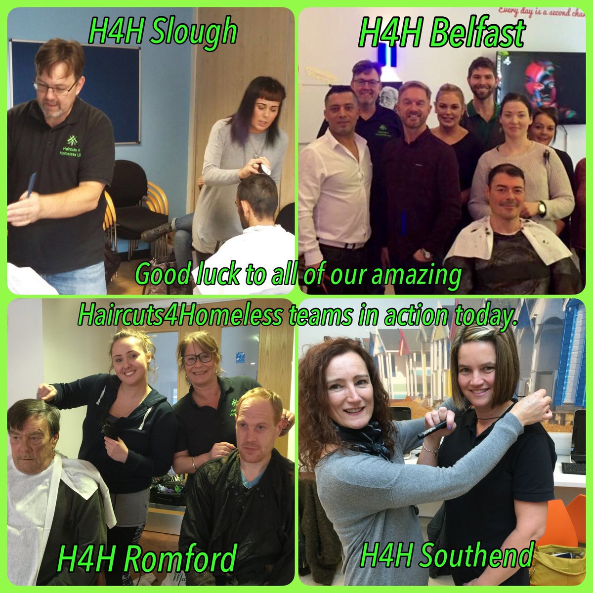Good luck to all of our amazing 
Haircuts4Homeless teams in action today.
#Haircuts4Homeless