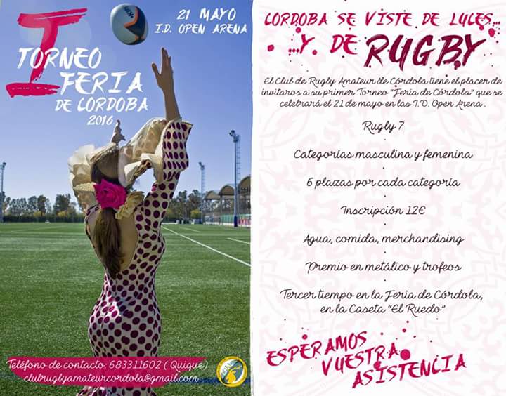 cordobarugbyama's tweet photo. ¡¡NOTICIÓN!! ¡¡Nuestro #TorneoFeriaCRAC tendrá ALOJAMIENTO GRATUITO!! ¡¡Ya no hay excusas para faltar: inscríbete!! https://t.co/rvNWsQTpTc
