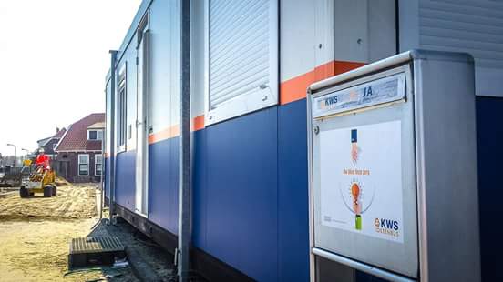 Onze ideeënbus, staat open voor uw idee.Waar staat hij?Naast de keet: hoek Sluisweg/Rijnmond. <a href="/KWS_Infra/">KWS</a> #katwijk