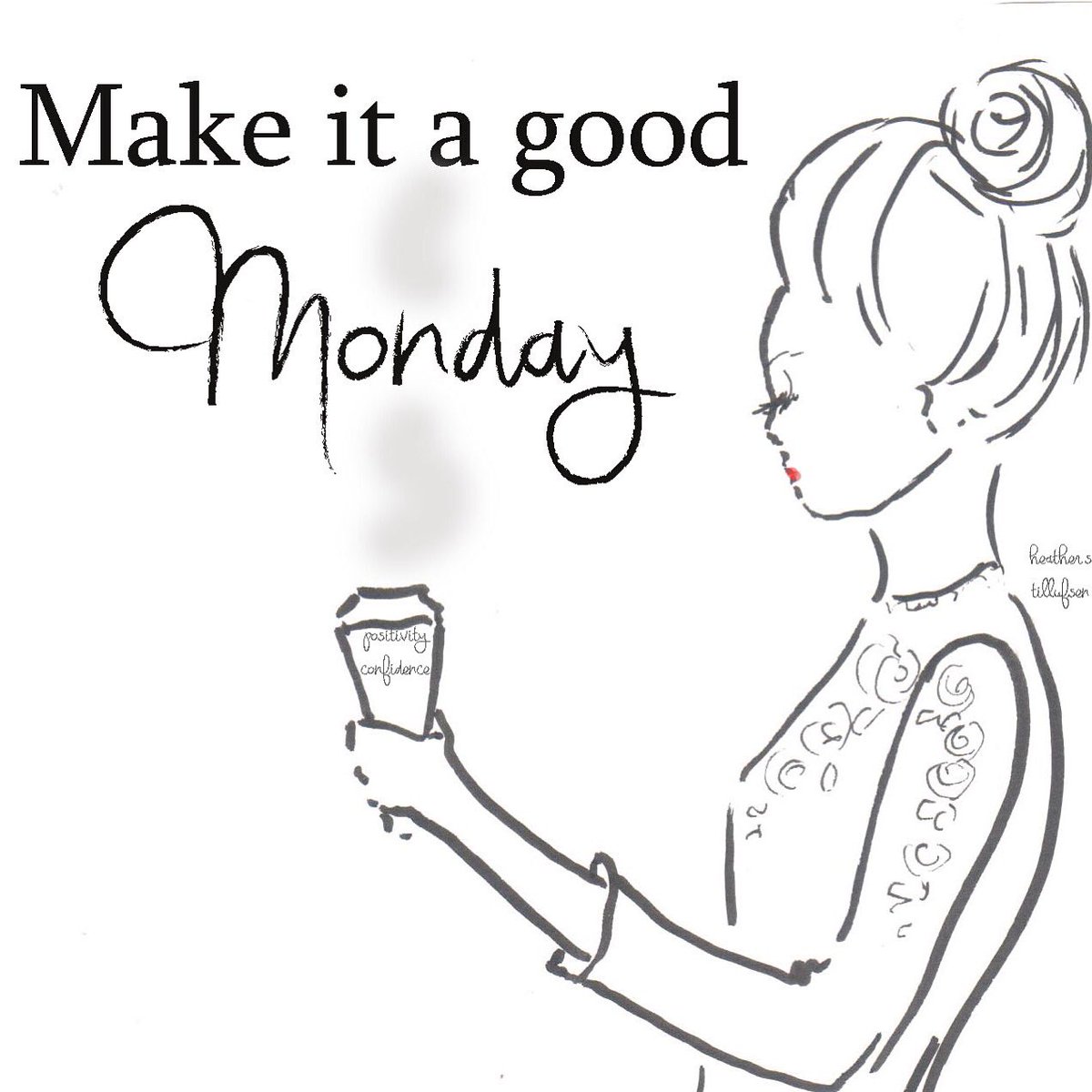#Monday!! hello let's make it a good one ☕️ #positive thinking #mondaymotivation #MondayMorning