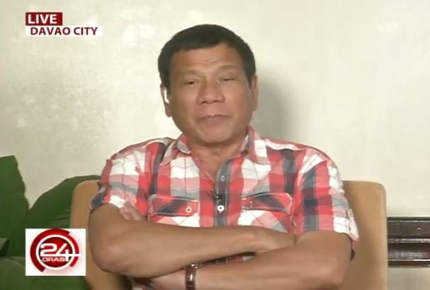 24OrasGMA's tweet photo. Duterte: I do not listen to the trending or sa balita. I leave it to God. https://t.co/xDGAYKInIc