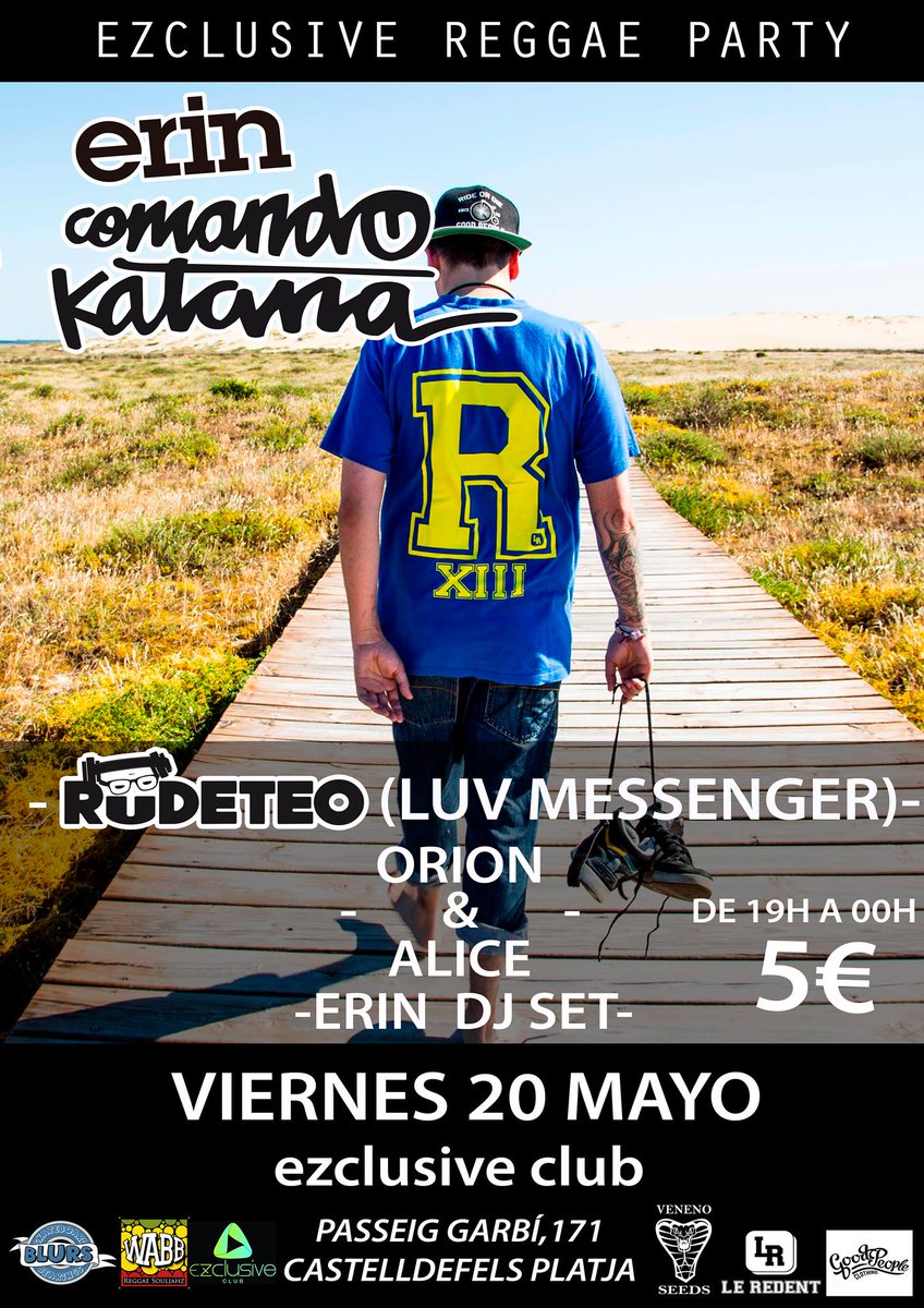 eltrapicista's tweet photo. Nuestro hombre @eltrapicista  estará actuando en #castelldefels 20 mayo junto @RudeTeo @LuvMessenger4X4 and company https://t.co/vVay5RTKdr