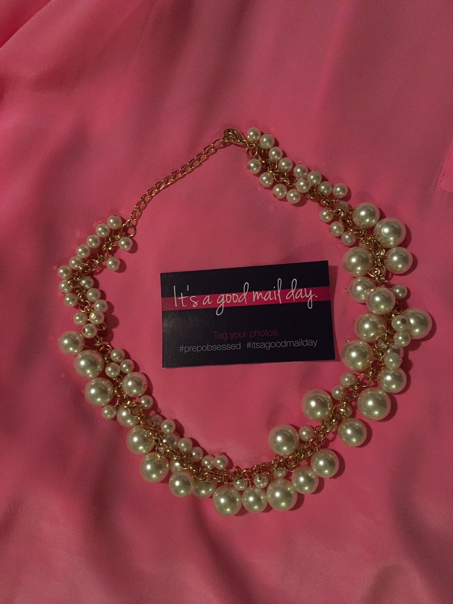 MamaStone90's tweet photo. #prepobsessed Thanks for awesome shipping! Can't wait to wear my new necklace. https://t.co/cy1MMM5xKX