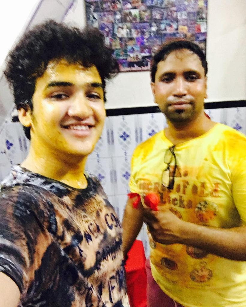 OfficialFaisalk's tweet photo. Haldi 🤗 
#Mamakishadi ☺️ https://t.co/oAuxyERd53