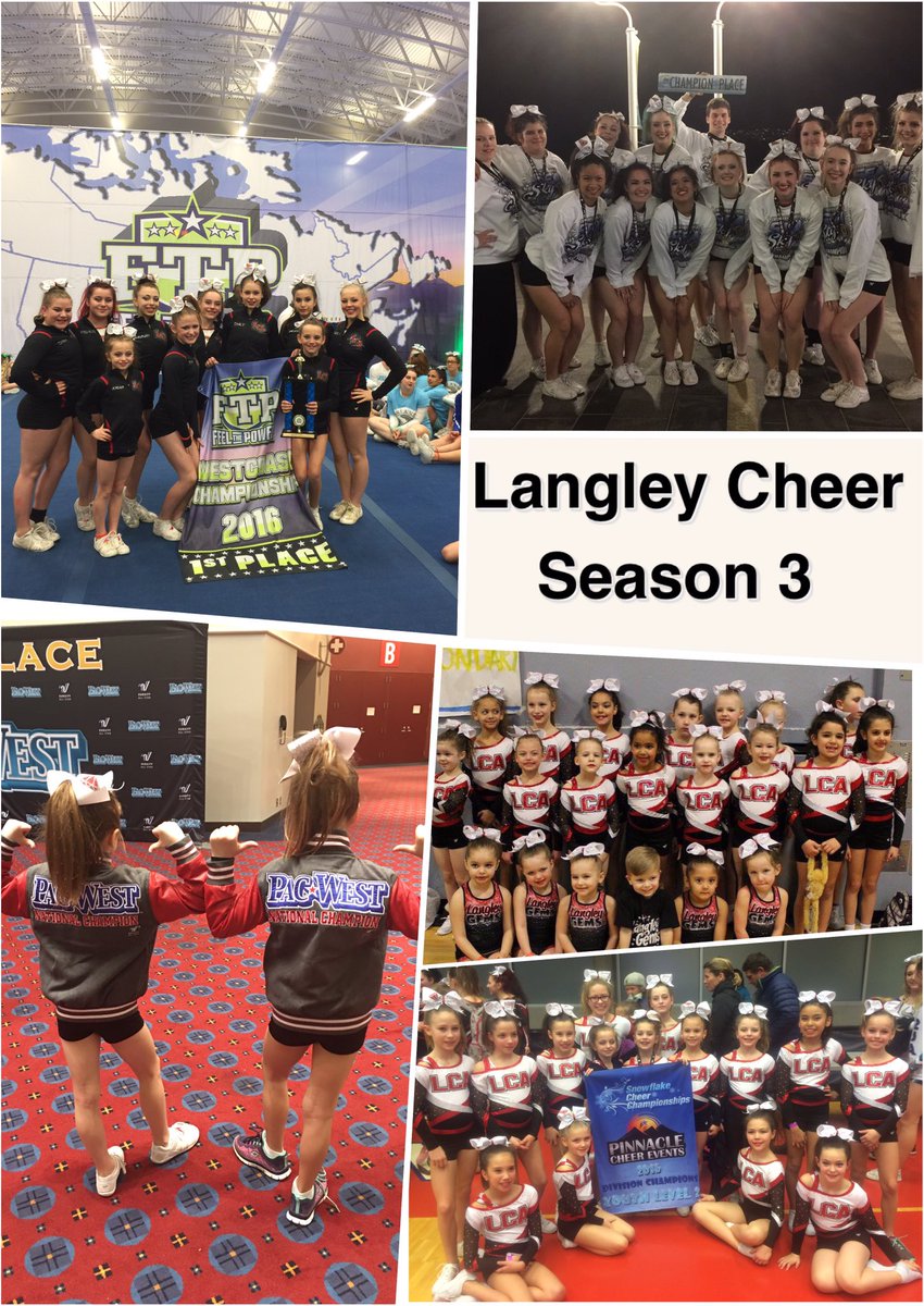 Langley Cheer tweet media