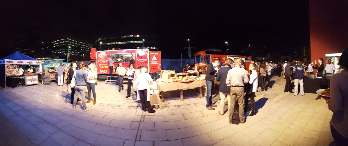 SATravelTrade's tweet photo. Excellent food to complement the excellent entertainment, #IndabaConnect is truly spoiling guests. #INDABA2016 https://t.co/aFn064SxsF