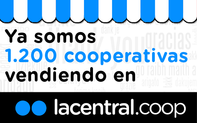 enreda's tweet photo. #YaSomos1200 En 1 año @lacentralcoop ya es el mayor escaparate de #coops del país #SomosCoop https://t.co/382kyRsb9l https://t.co/dBW9Mv02Ue
