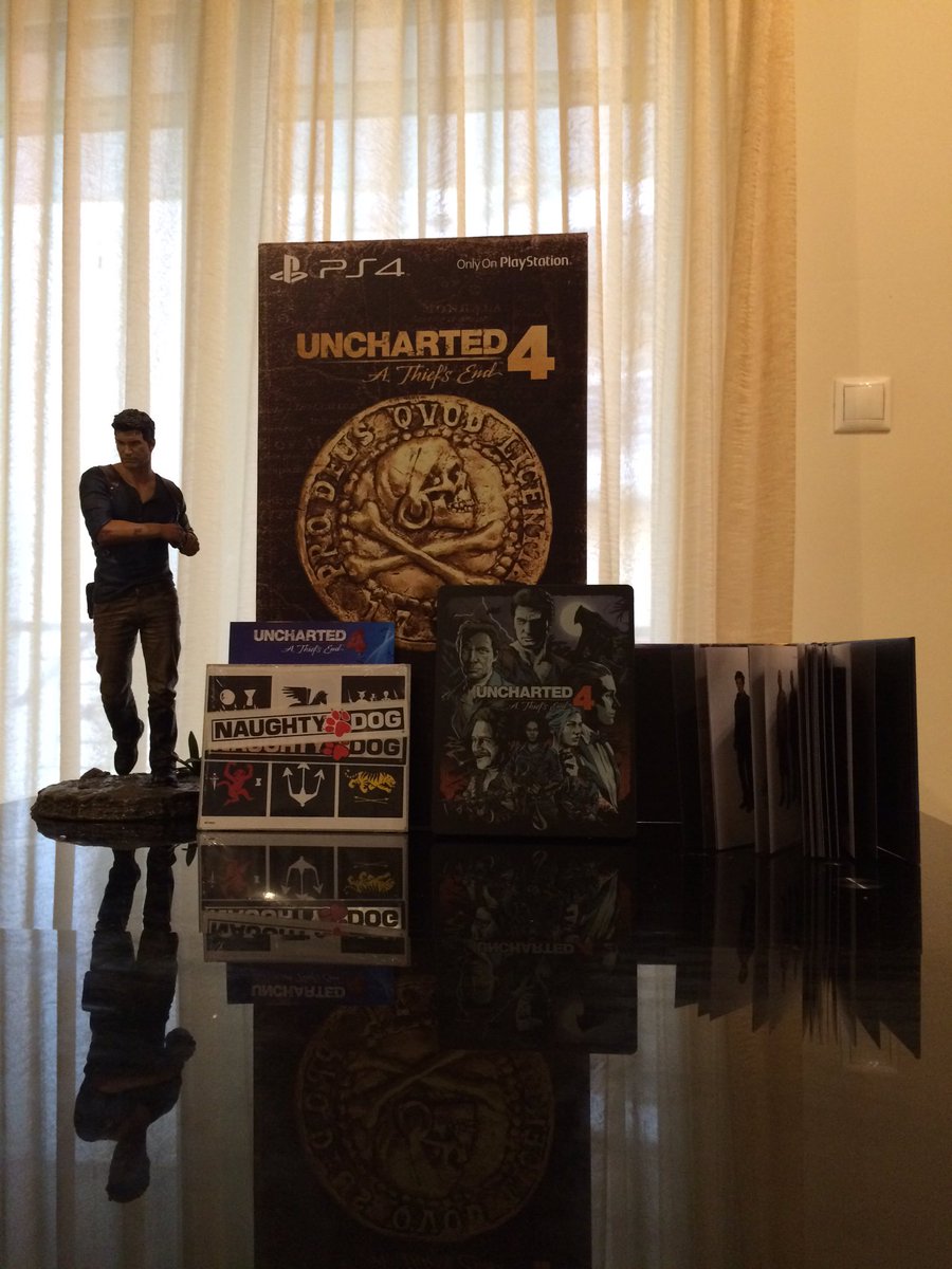 anges244's tweet image. Collector&apos;s edition well deserved for the one true Drake! The legend continues! #Uncharted4 #ps4