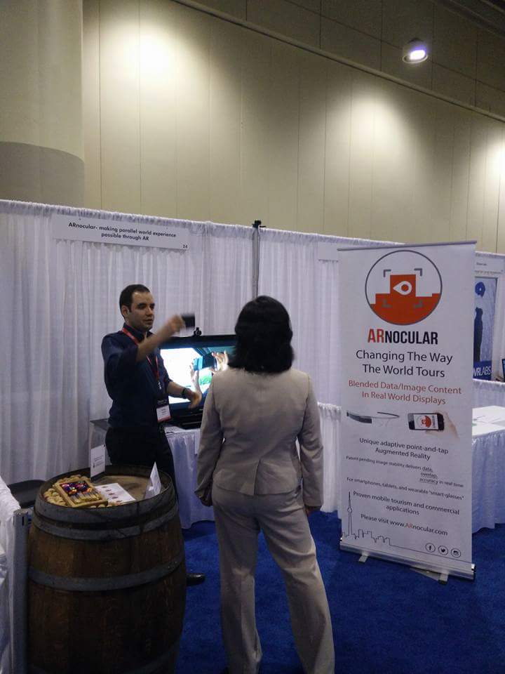 We're showcasing our AR tech at @OCEinnovation Discovery 2016. Come check us out in booth 24! #OCEDiscovery