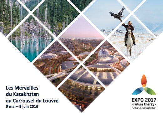 welcometo_KZ's tweet photo. #WelcomeToKZ The exhibition has marked its beguinning. Until June 9th at #CarrouselDuLouvre #Paris #Kazakhstan https://t.co/rY7tP017iH