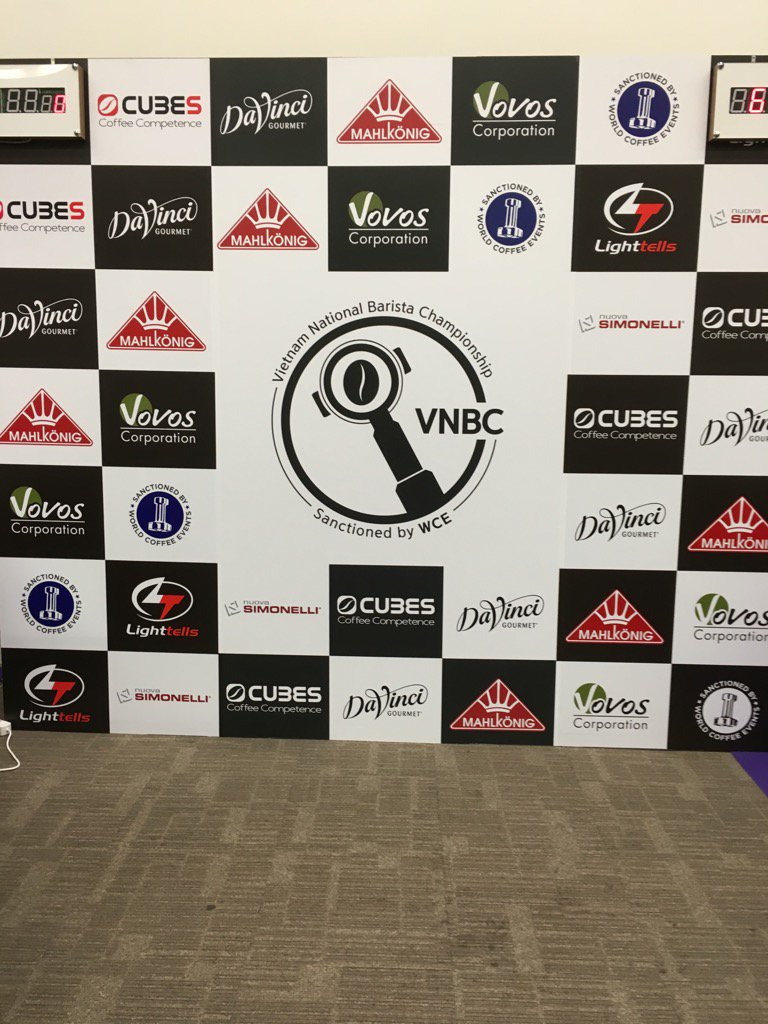 PaulTindamix's tweet photo. A week long of judging at the very first Vietnamese National Barista Championships https://t.co/5lvUCeV1cg