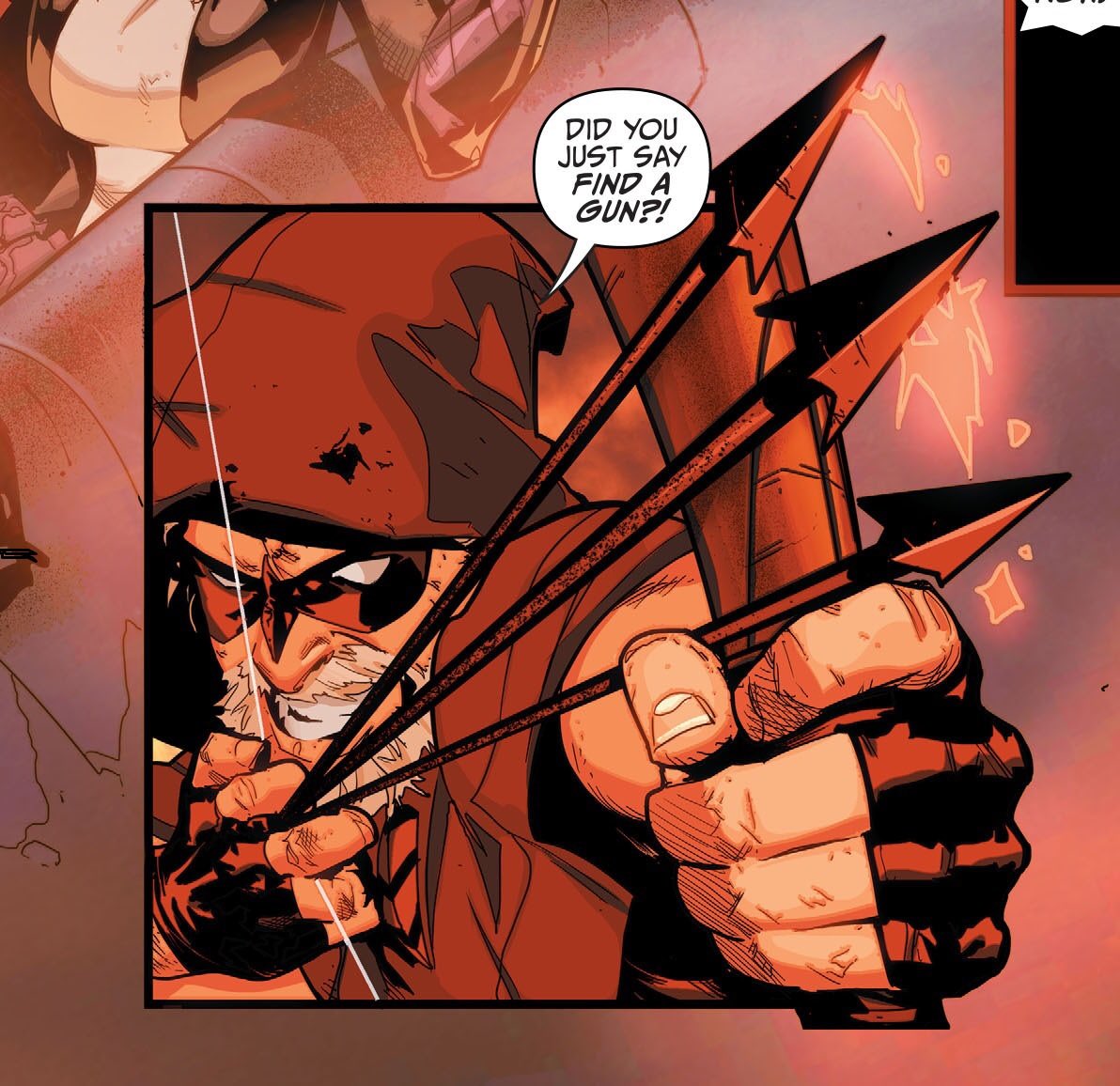 "Do you want me to repeat it?"