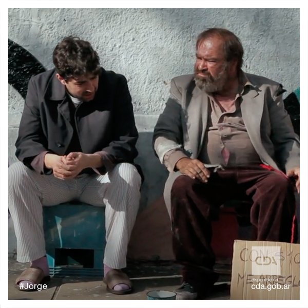 ¿Necesitás un consejo? Conocé al filósofo de la calle en #Jorge
►cda.gob.ar/serie/1701/jor… <a href="/malepichot/">malena pichot</a> <a href="/santigobernori/">santiago gobernori</a>