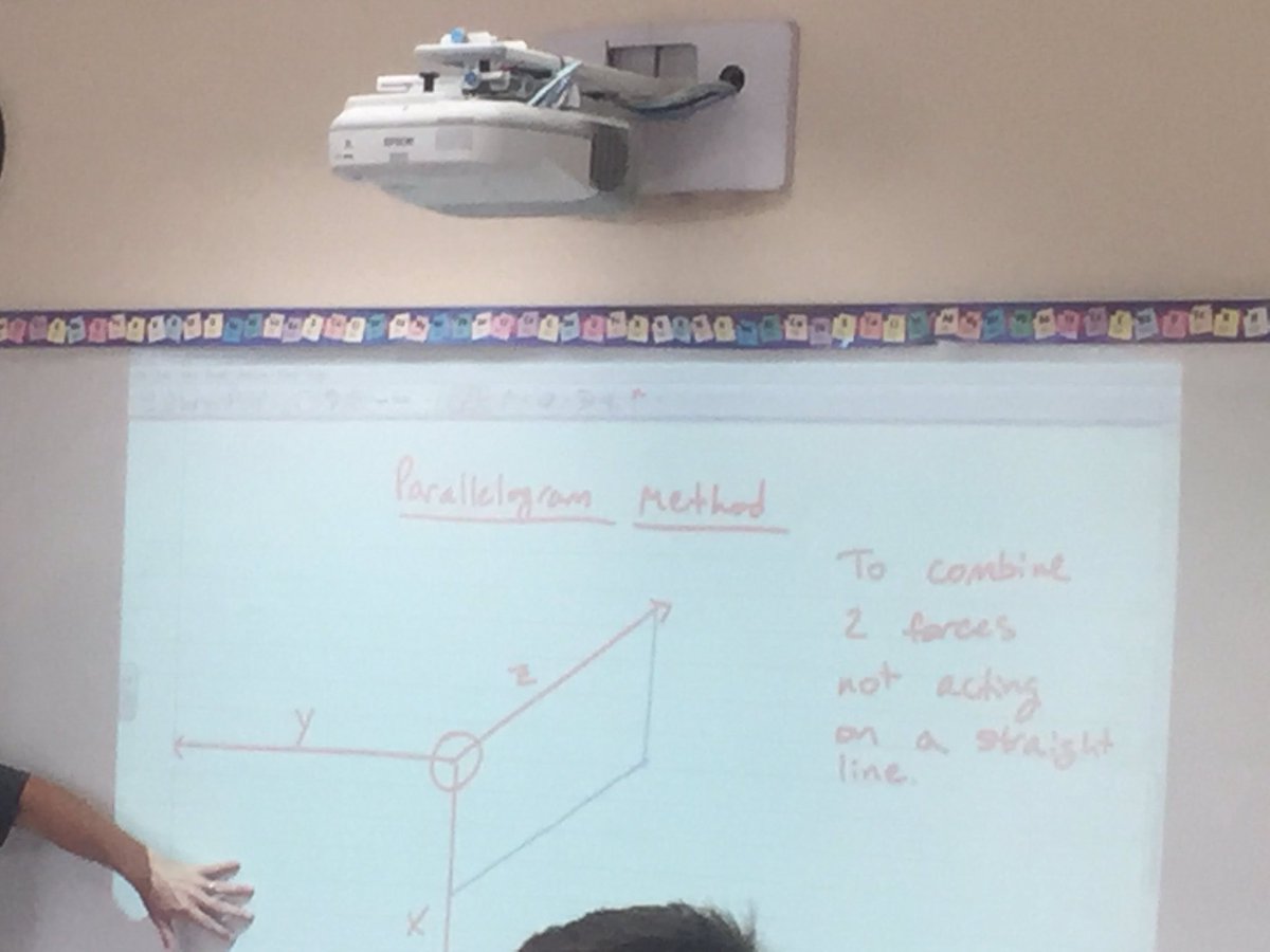 LisaOckerman's tweet image. @PineCrestSch 8gr Ss using Parallelogram Method to see if forces are balanced. #physicsfirst #STEAM