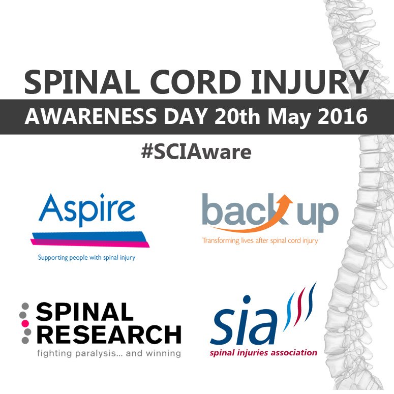 RT: Help us reach more people affected by spinal cord injury, Join our #SCIAware campaign: bit.ly/SCIAware