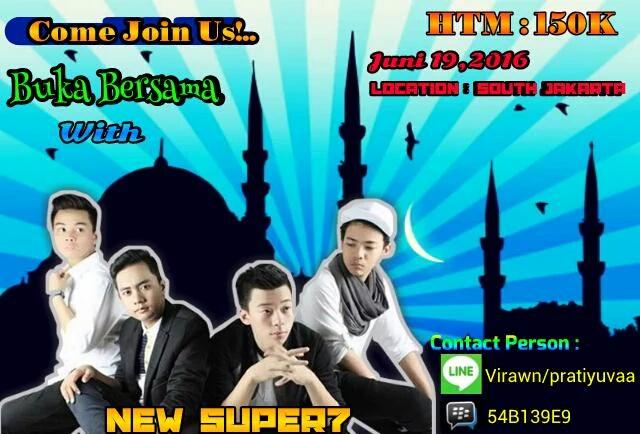 Forever_Bagas's tweet photo. Bingung? Mau nanya2 tentang BUKA BERSAMA BARENG NEW SUPER7? bisa hub. @Virawn [kursi terbatas!] https://t.co/M8wynb7FcX