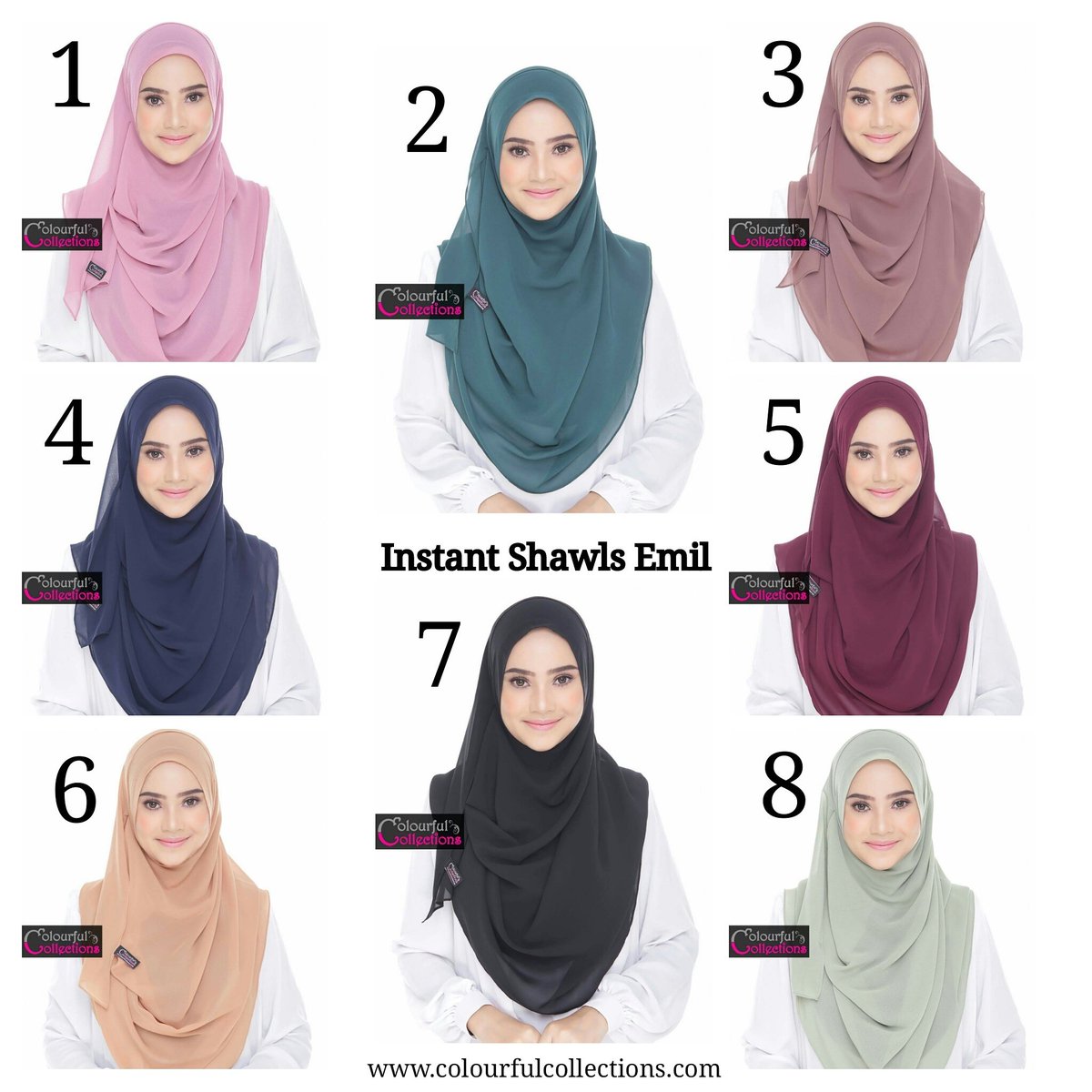 ColourfulCtions's tweet photo. Update #InstantShawlsEmil. Jenis 2 muka daripada material #Chiffon. Boleh refer di https://t.co/u2wzqpAOHB https://t.co/19fqvBYnid