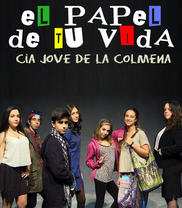 Arrenquem una setmana important. Dissabte s'estrena la Cia. JOVE DE LA COLMENA, amb el taller 'El papel de tu vida'