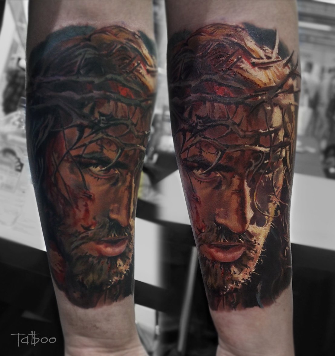 Tatuagens realistas da russa Valentina Ryabova CiBJtHbXEAAVK7A - Tatuagens realistas da russa Valentina Ryabova