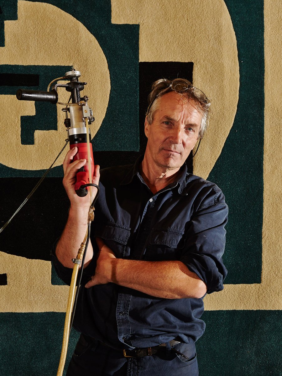 WexCraftTrail's tweet image. 'C' is for @Ceadogan owned by Denis Kenny &amp;amp; Fiona Gilboy. Ceadogan make stunning tufted #rugs #irishdesign #wexford