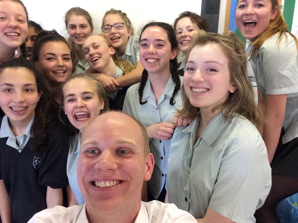 An emotional last lesson with 11w2 today <a href="/SurbitonHigh/">Surbiton High School</a>. All the best with your geography exams! @AnnHaydonSHS