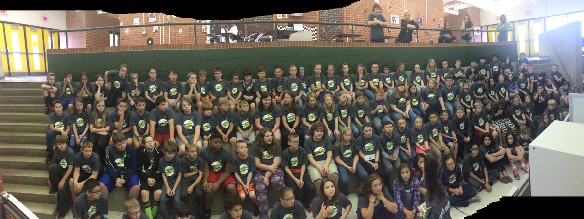 lizerwinKASC's tweet photo. WES 5th graders getting pumped about the test. @bbateswes @WESColts https://t.co/Y90r35Z7Vv