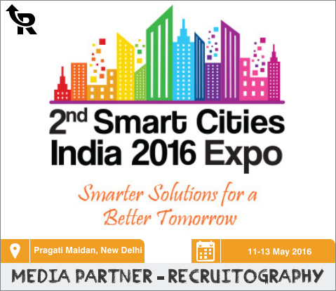 recruitography's tweet photo. #Recruitography is an exclusive Media Partner at 2nd #SmartCities India 2016 Expo.
#smartcitiesexpo #jointheleaders https://t.co/DA8AE03IiI