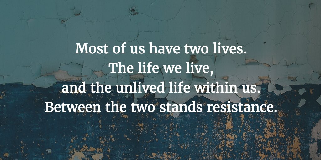 Let today be the day we kill resistance and start our journeys toward becoming who we were meant to be! #motivation
