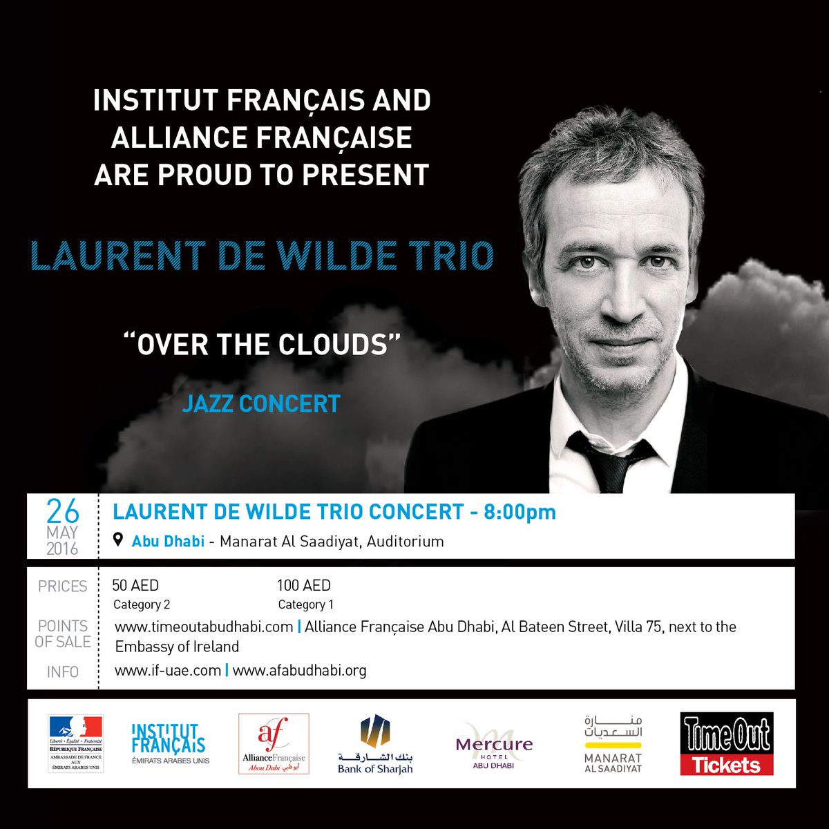 IFintheUAE's tweet image. Buy your tickets NOW on Time Out Tickets: itp.net/tickets/ 
#jazz #concert #InAbuDhabi #music #Manarat