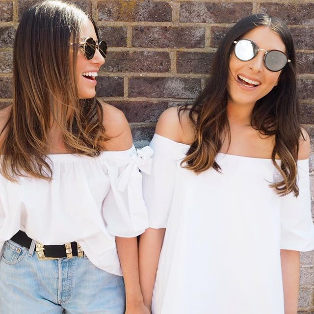 All smiles from <a href="/PhilippaBloom/">Philippa Bloom</a> &amp; <a href="/SarahTankel/">Sarah Tankel Ellis</a> rocking their ZERO - shop their style bit.ly/1RC6Ozp