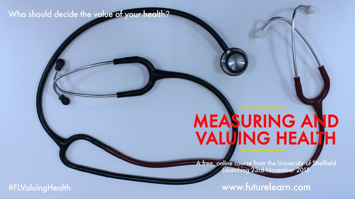 ShefUniOnline's tweet photo. Who should value your health? A free online course from @FutureLearn https://t.co/atiQ2juz25 #FLvaluinghealth https://t.co/wLiZKp3PvG