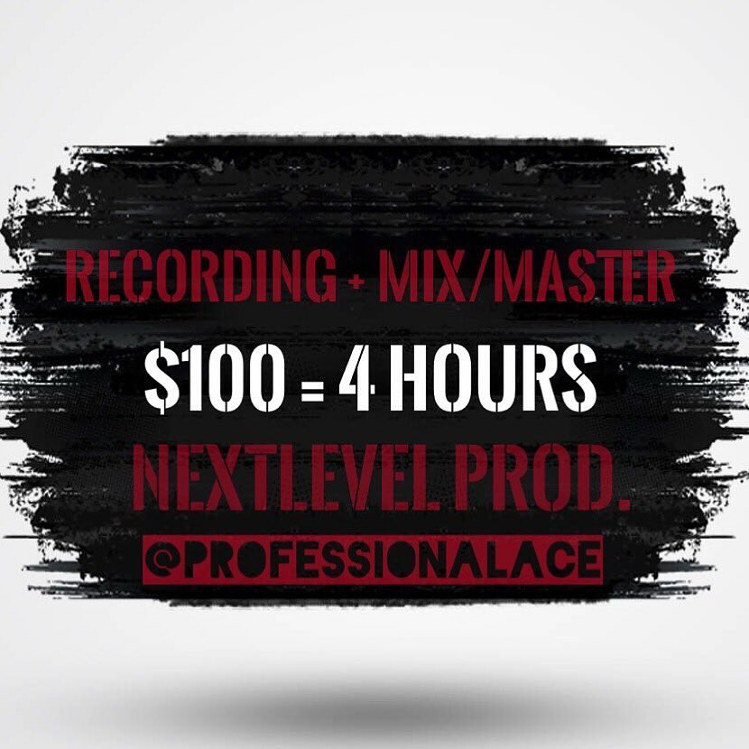 professionalace's tweet image. New Artist #Tri-state #NextlevelProduction