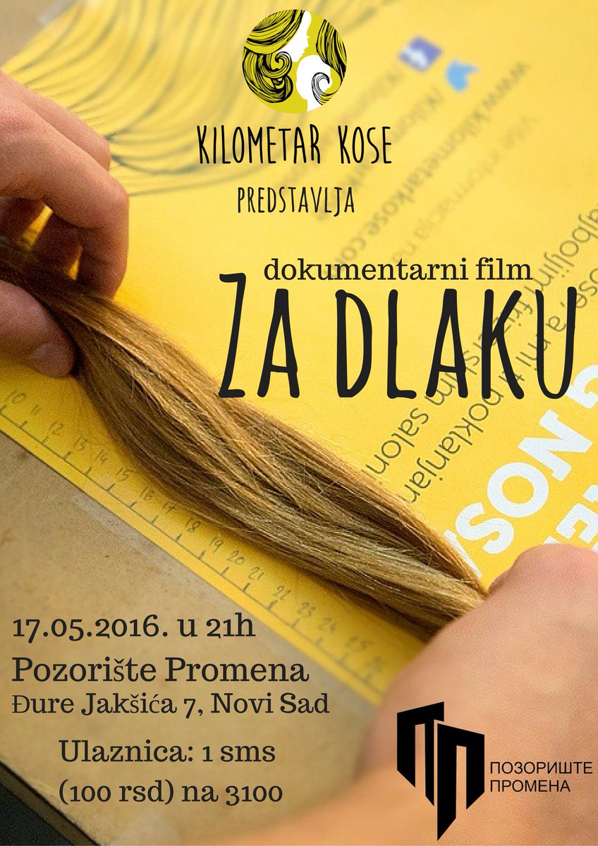 KilometarKose's tweet photo. U utorak 17.05. će se projekcija našeg filma održati u @teatarpromena u Novom Sadu. Prijave: https://t.co/GE6pWKGFsp https://t.co/43SzRMCaSz