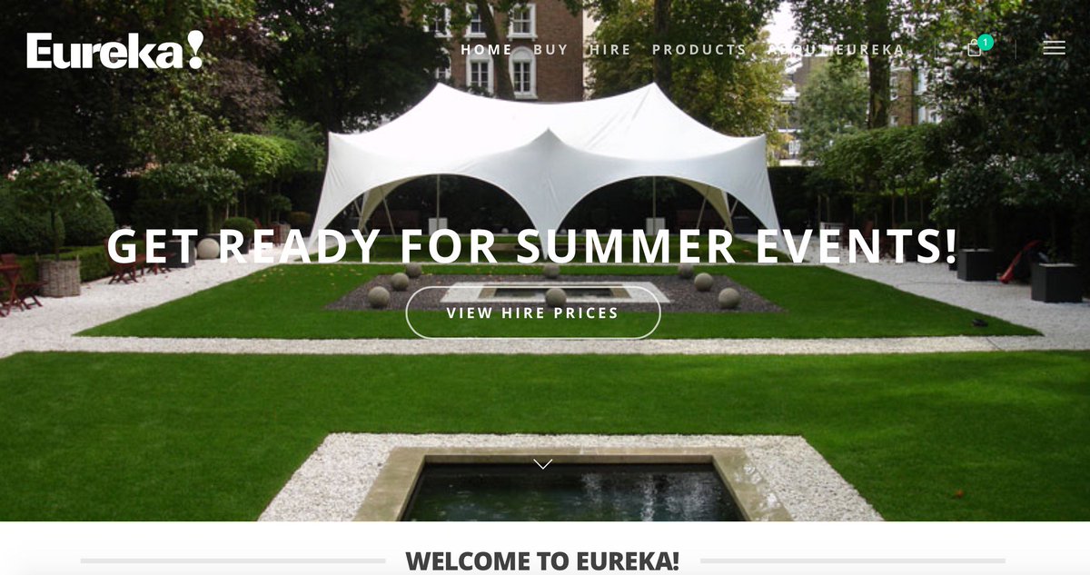 EurekaMarquees's tweet photo. The new #EurekaMarquee website should be online today... The count down is on! #MarqueeHire #CapriMarquee #Kent https://t.co/shrQHx1srf