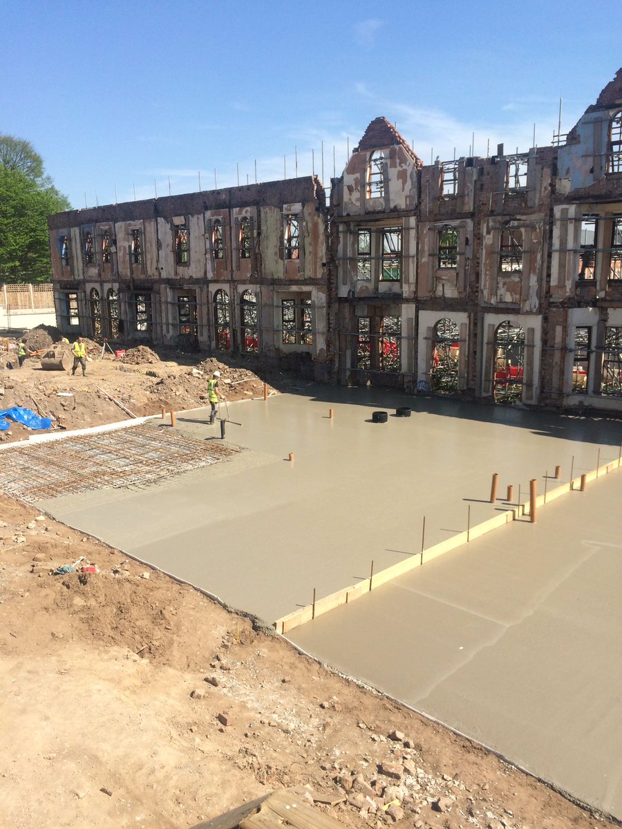 AmvicBuild's tweet photo. Work is progressing well at Queens terrace, ground floor slab poured in block A + B today!! https://t.co/P3e0phOXEI