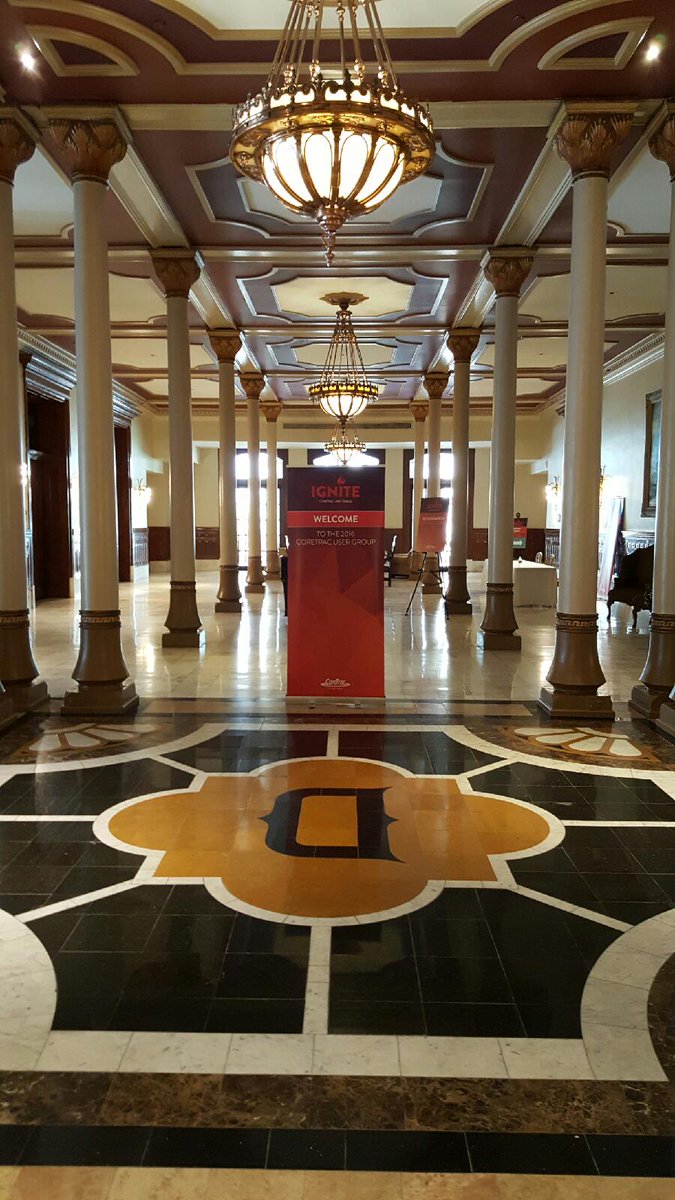CoreTrac's tweet photo. Registration opens today at NOON for the 2016 IGNITE User Group at the historic Driskill Hotel in Austin, TX. https://t.co/ODRESfXT4M