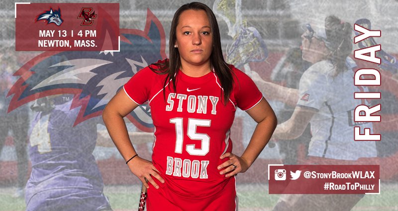 Our game time has been announced for Friday. We will face <a href="/BCwlax/">BC Women's Lacrosse</a> at 4 p.m. in Newton, Mass.