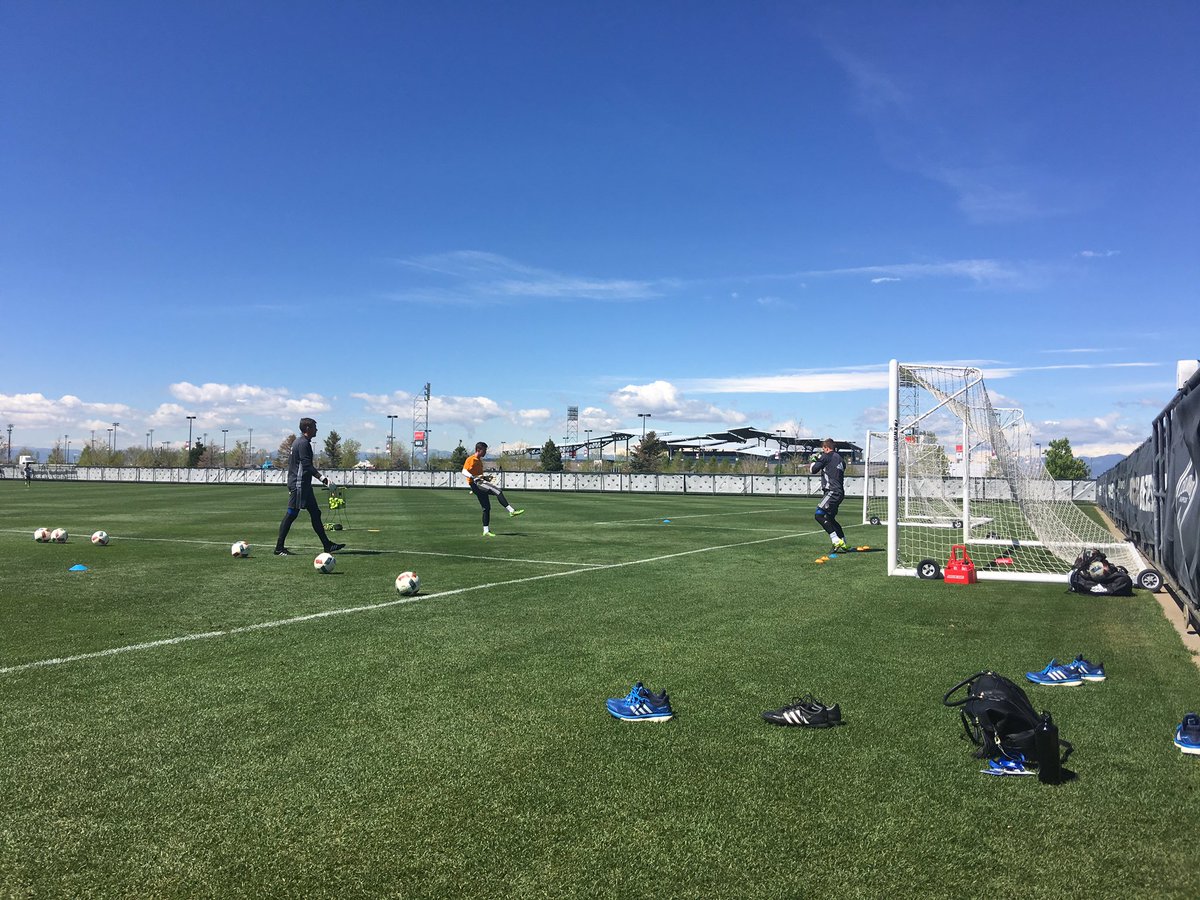 AllySturm's tweet photo. Drills upon drills - getting ready for KC - #ZacMacMath looking ๐ after outstanding performance vs. RSL. #CleanSheet https://t.co/Uo7XUXeDWr