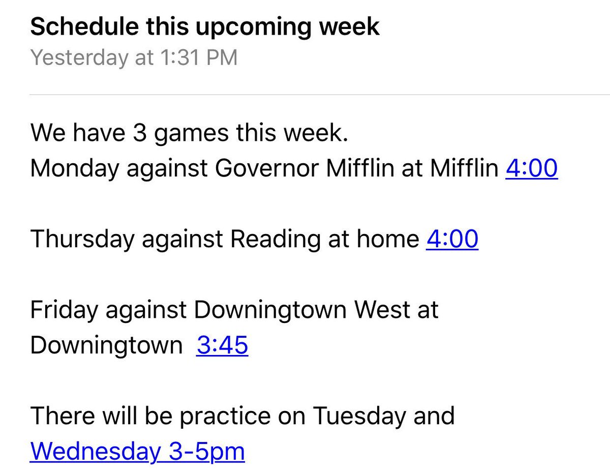 softball_dbhs's tweet photo. No early dismissal today https://t.co/e5BKpUOtzs