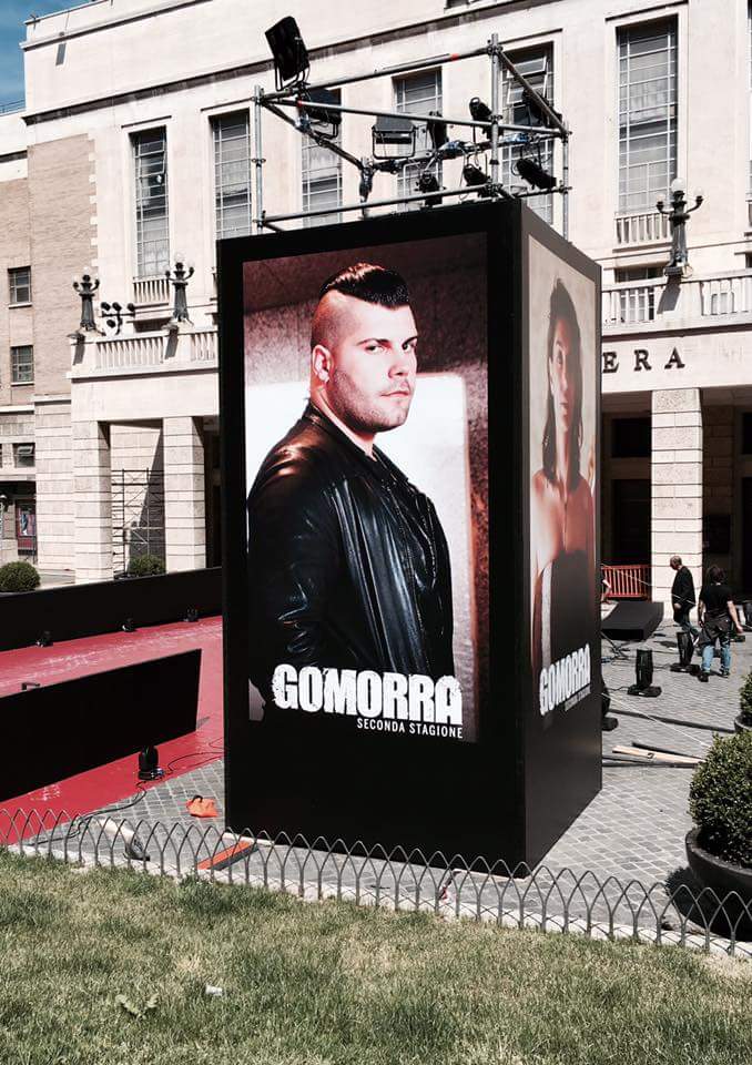 SalvioEspo's tweet photo. #gennysavastano #Gomorra2 #WorldPremiere https://t.co/q2EhIjfhFg
