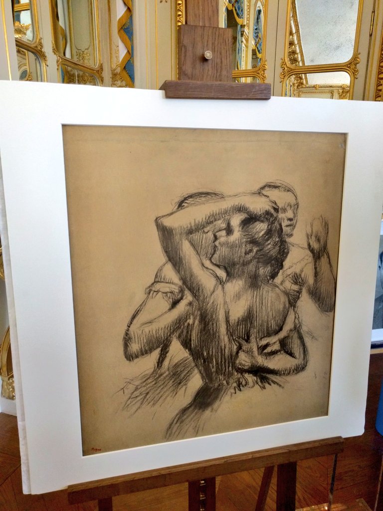 Restitution d'un dessin de Degas spolié en 1940 aux ayants droit de Maurice Dreyfus culturecommunication.gouv.fr/Presse/Communi…