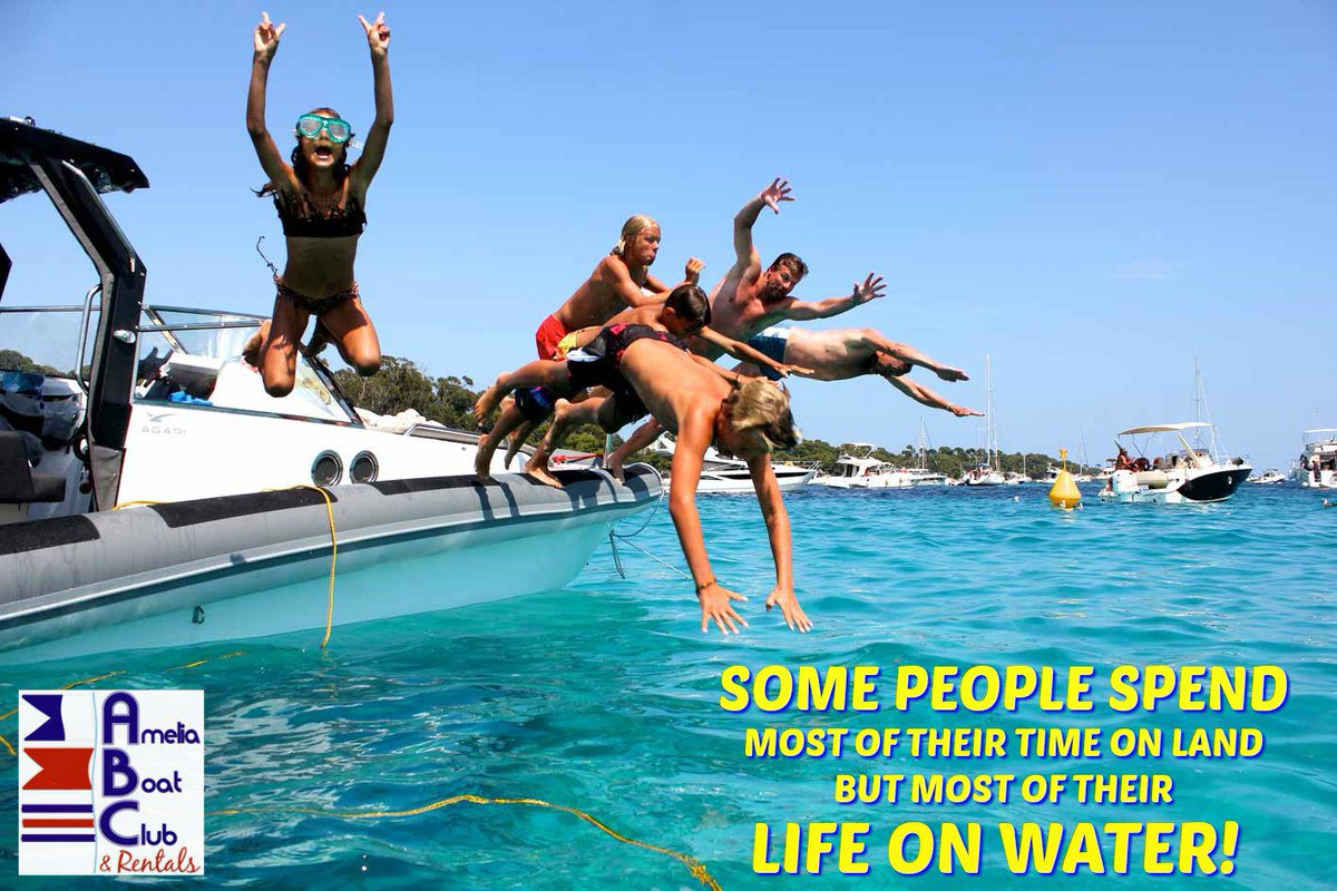 AmeliaBoatClub's tweet photo. Stop wasting time! Life is short! Go #boating with #AmeliaBoatClub & Rentals on #Ameliaisland! #ameliaboating https://t.co/sZjswwSRDD