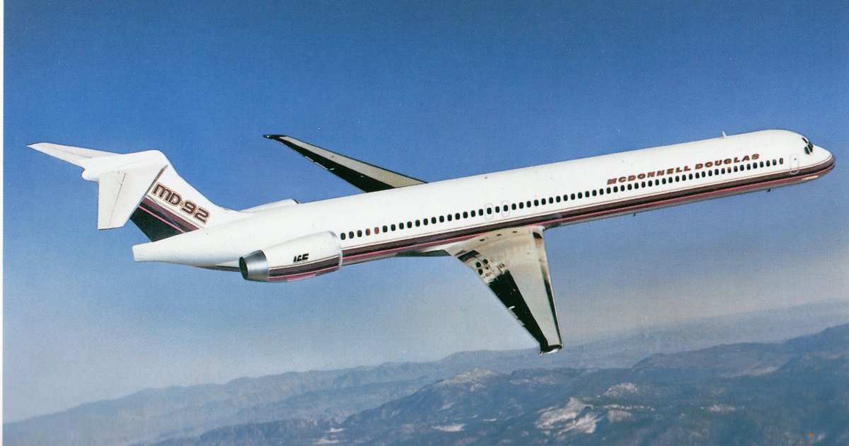 MD80com's tweet photo. #MD92-concept - The MD-92 never got off the ground and the limited resources were concentrated on the #MD90-30: https://t.co/iO1pNXqgL7