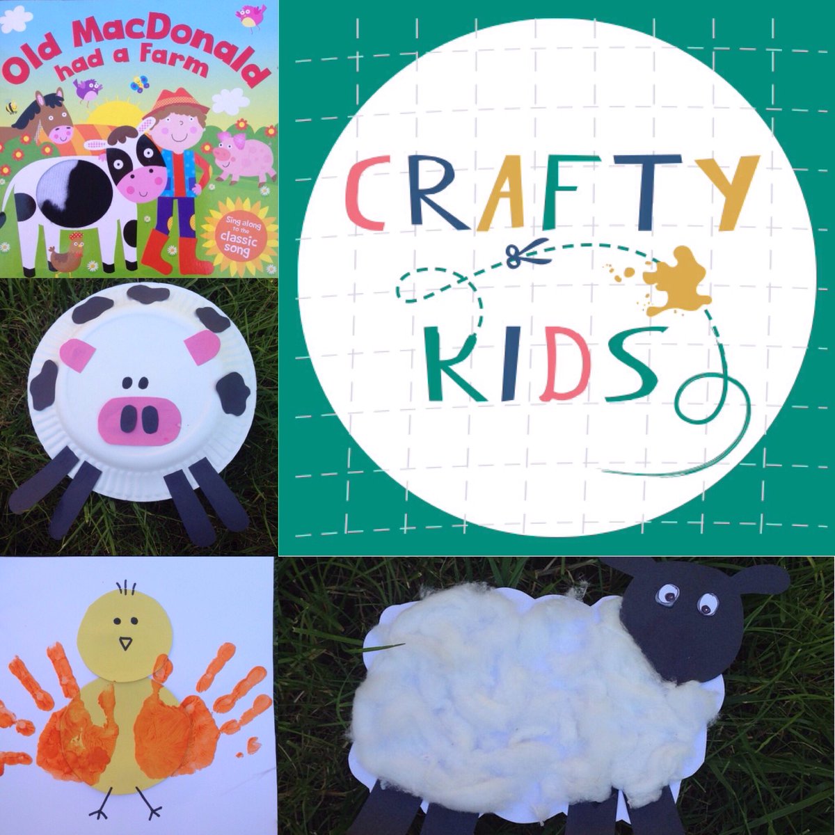 We are going on the farm this week at Crafty Kids 🐮🐥🐷 #AnimalCrafts #PlayLearnCreate #SpringfieldMill