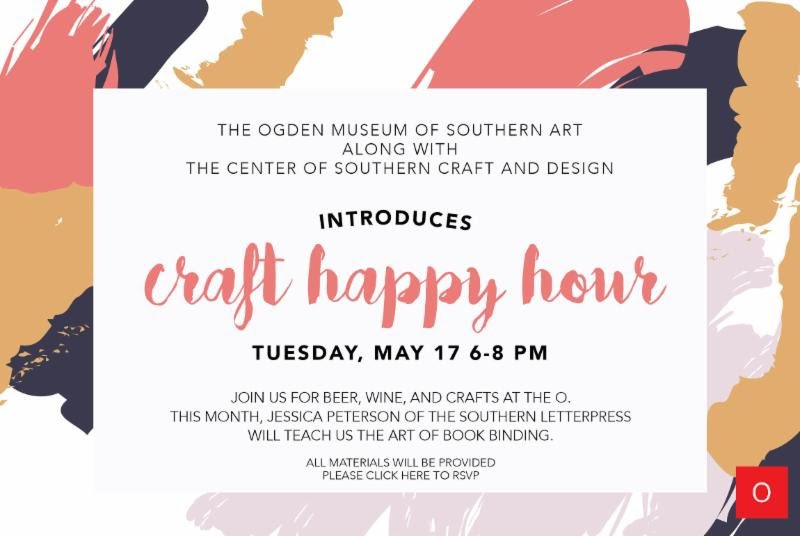 OgdenMuseum's tweet photo. Tues 5/17, 6-8pm come enjoy happy hour at the O! Register: https://t.co/YBkKTc1J0e @VisitNewOrleans #happytuesday https://t.co/3X1dHCTj4T